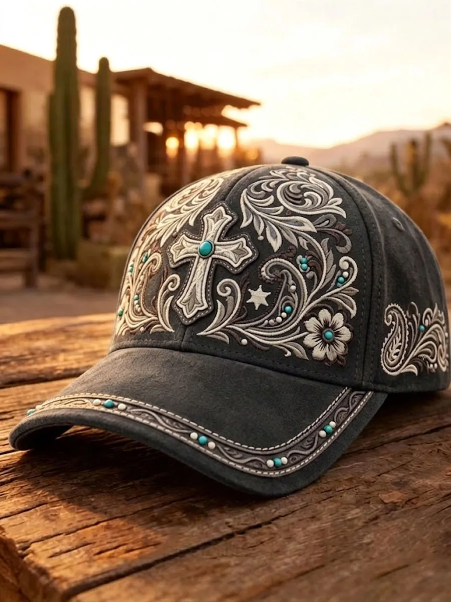 Unisex  Faith Western-Style Retro Baseball Cap