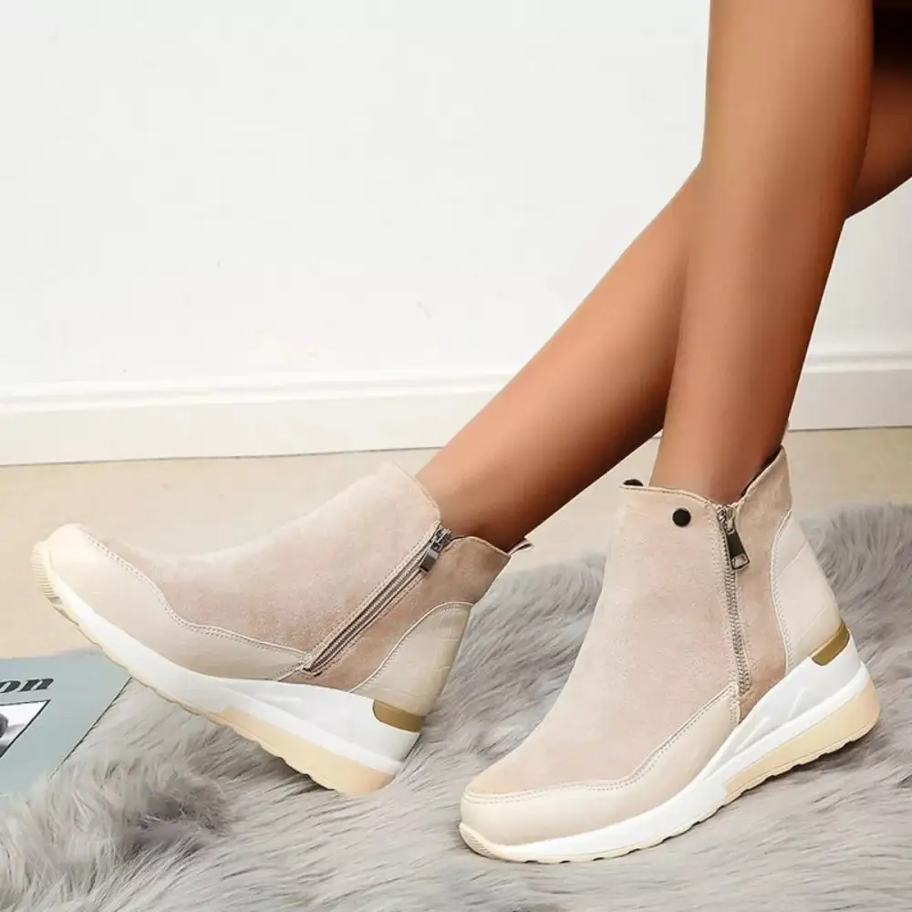 Side-Zip Ankle Boots