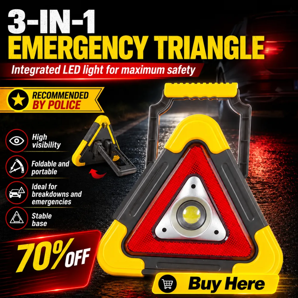 Tripod Solar Emergency Light