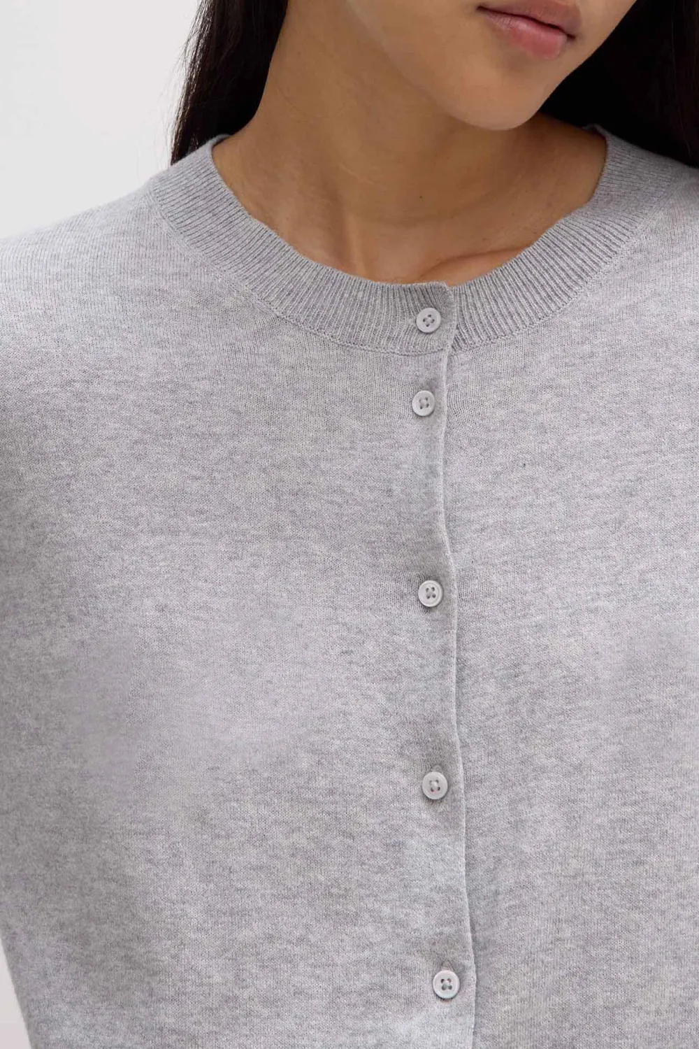 Slim Fit Long Sleeved Cashmere Sweater