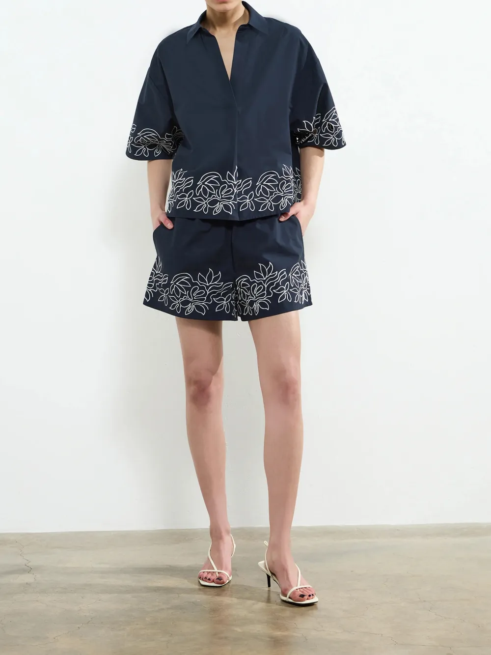 Casual Lazy Style High Waist Shorts