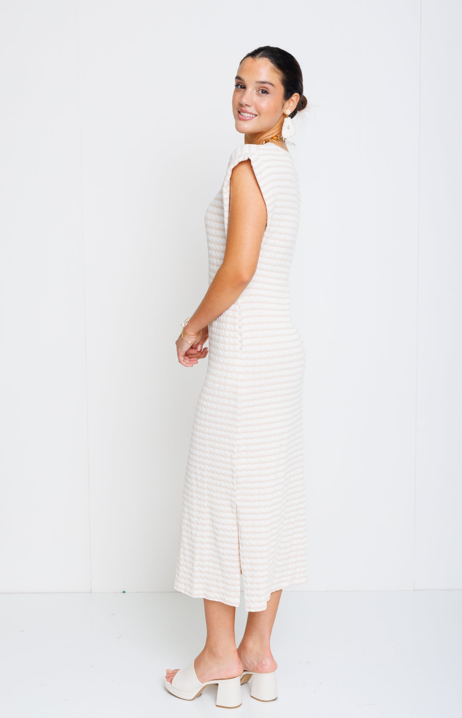 Keep It Simple Maxi Dress, NATURAL