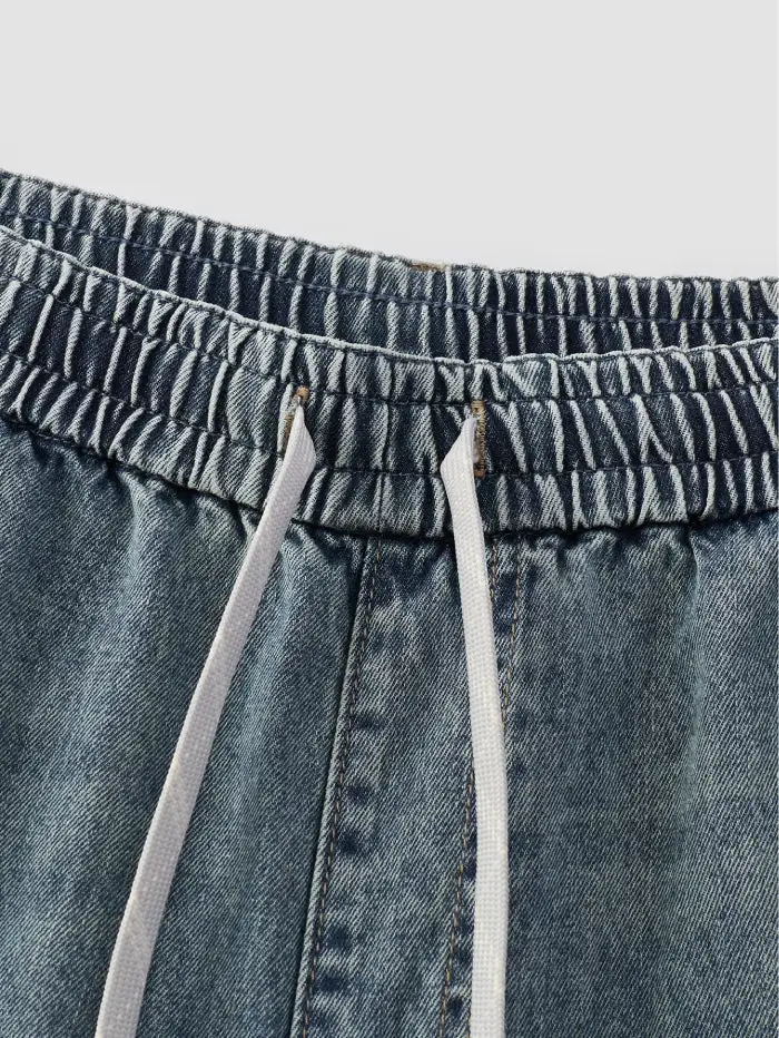 Men's Relaxed Denim Denim Pants