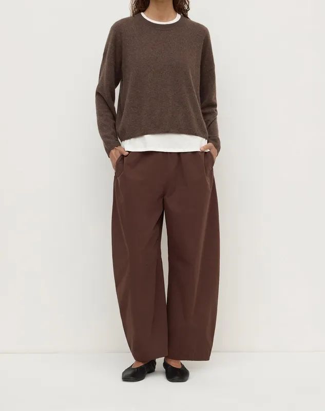 Ganache Marle Cashmere Boxy Knit Sweater