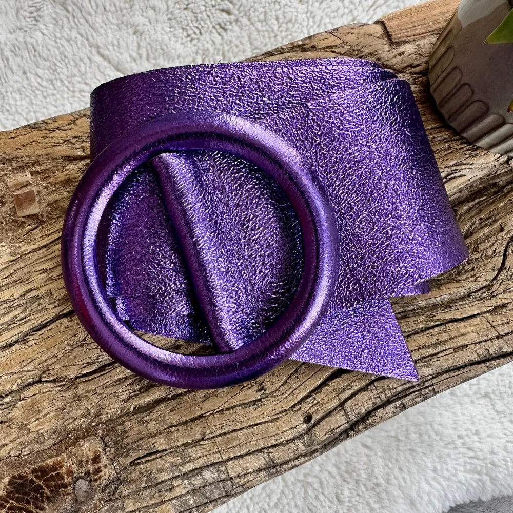 Everyday Leather Circle Buckle Belt