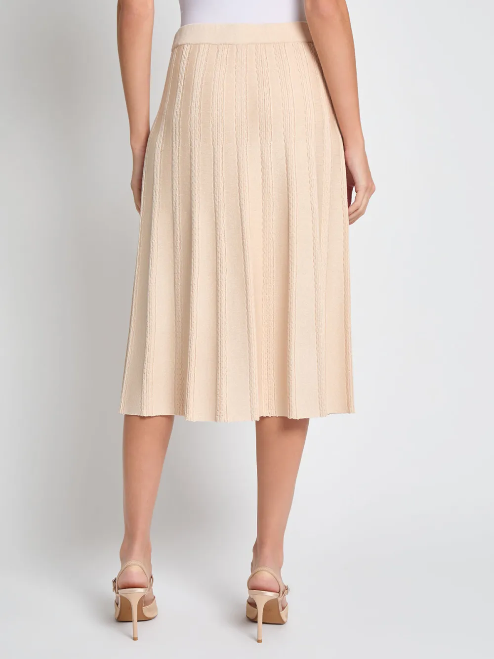 Soft Solid Color Skirt