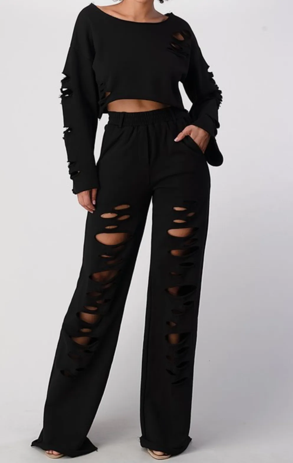 Everyday Plus Crop Women's Matching Set