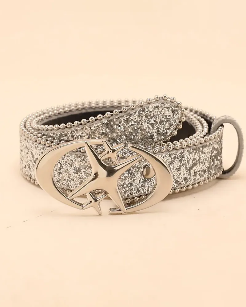 Sequin Accent Women's Belt