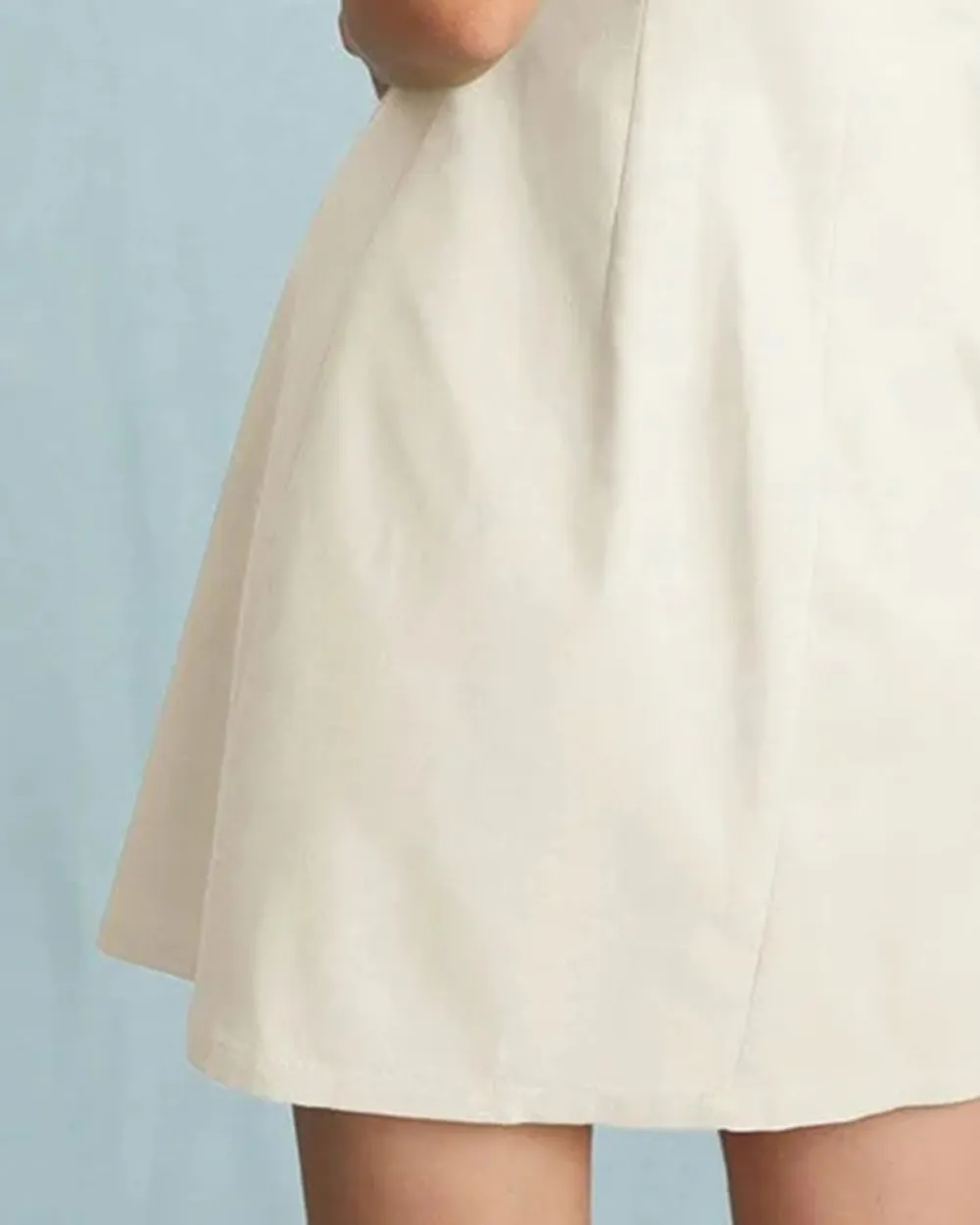 Tight Fitting White Dress