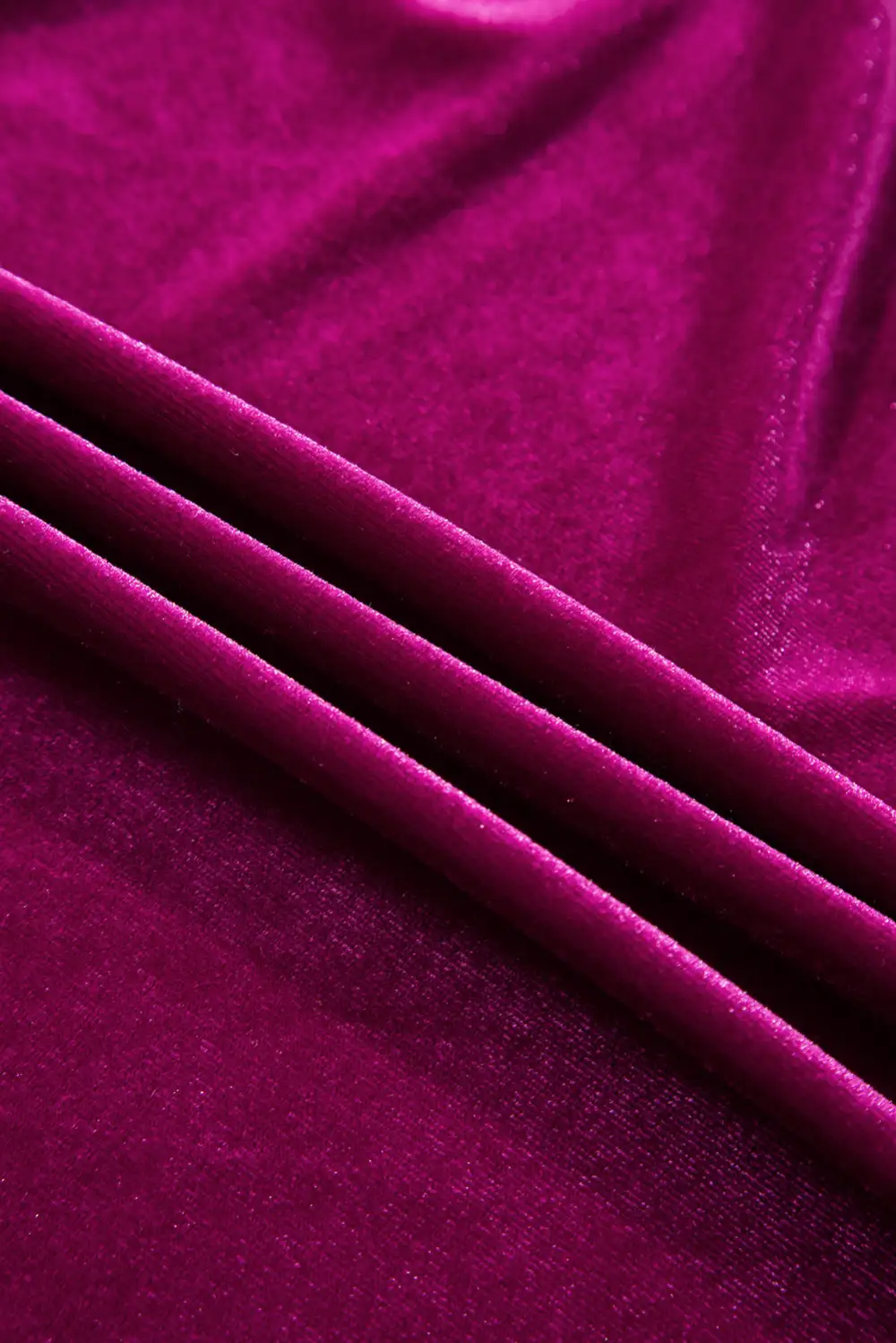 Velvet Short Sleeve Shirred Waist Tiered Maxi Dress