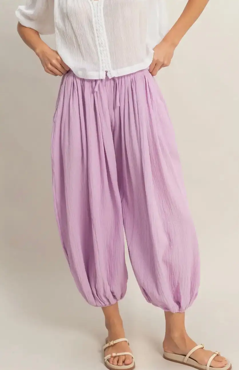 Bubble Leg Utility Pants