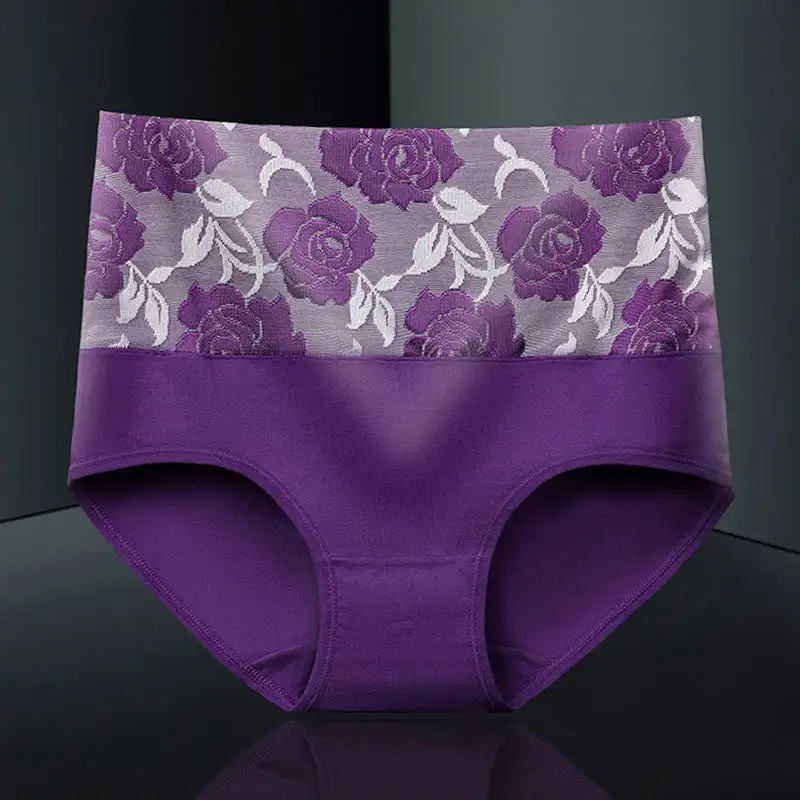 Plus Size Print Breathable Panty