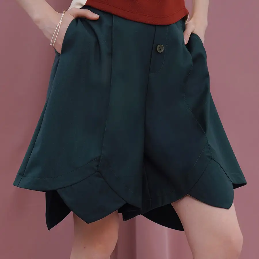 Airy Market Everyday Casual Polyester Shorts