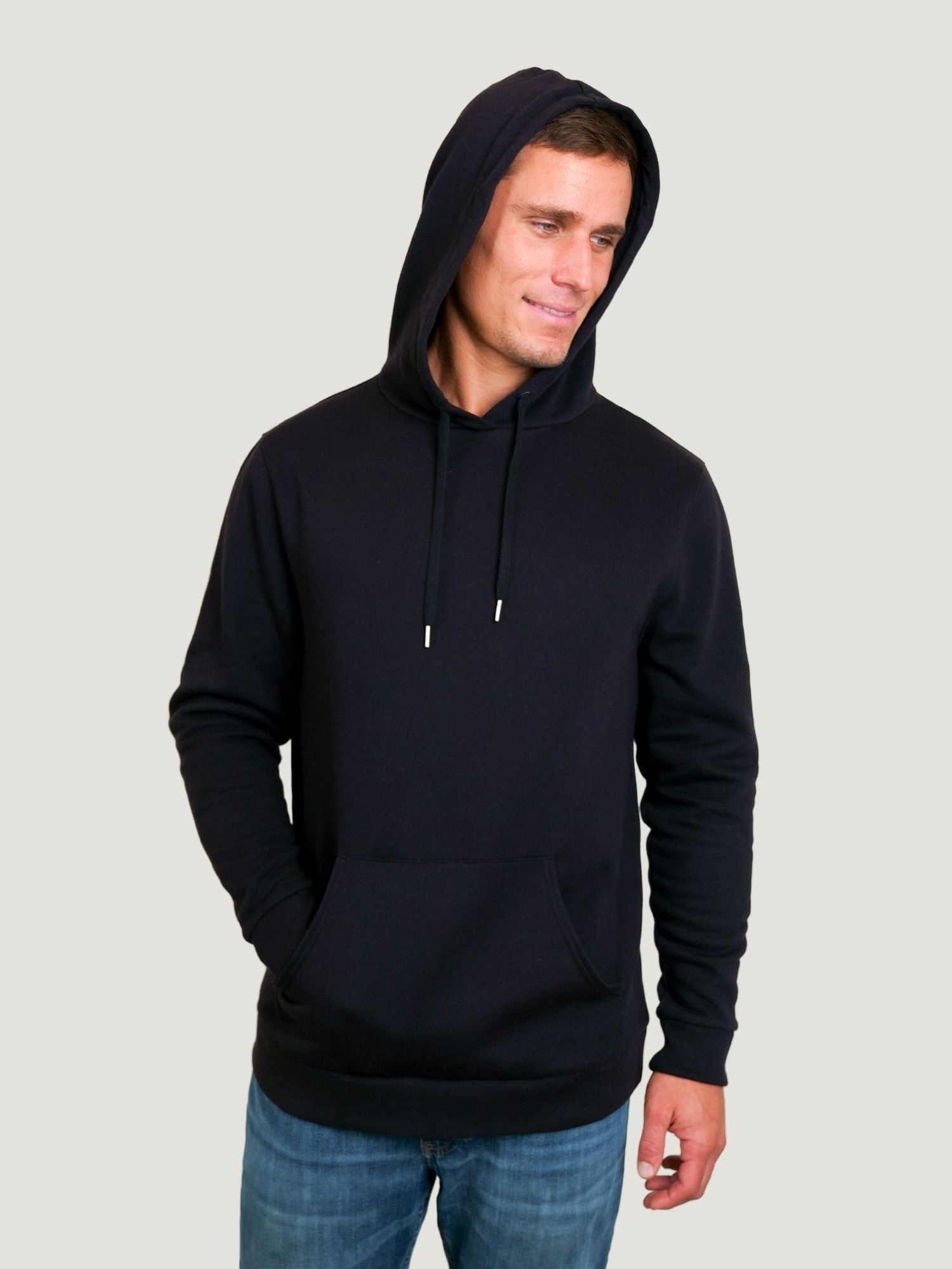 Black Pullover Hoodie