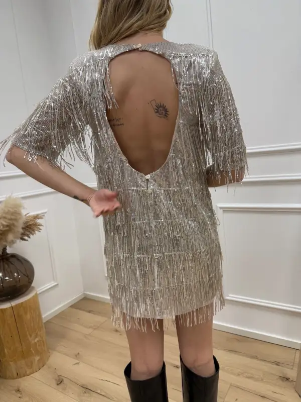 Satinfeel Easy Drape Mini Dress
