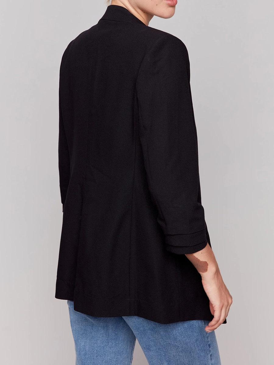 Three Dimensional Tailoring Anti-Wrinkle Crisp Suit Jacket