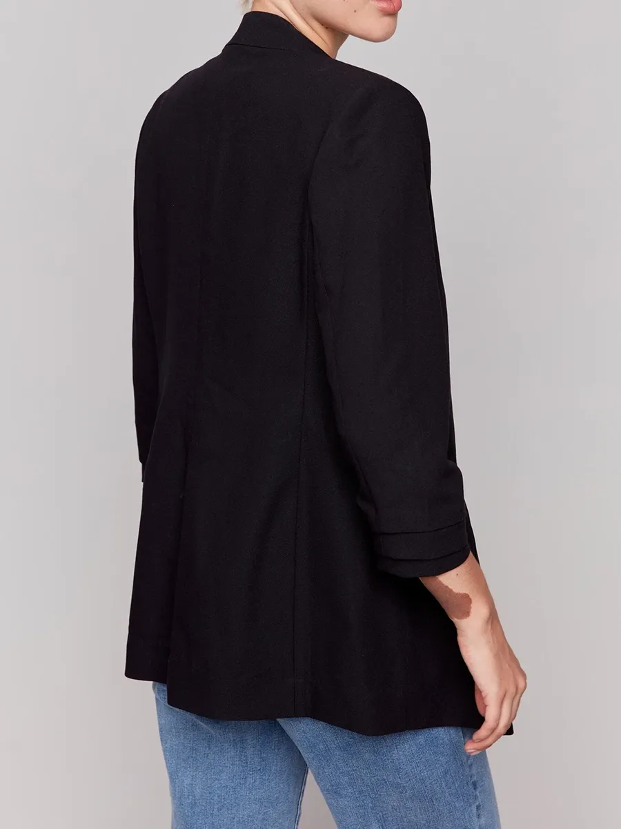 Three Dimensional Tailoring Anti-Wrinkle Crisp Suit Jacket