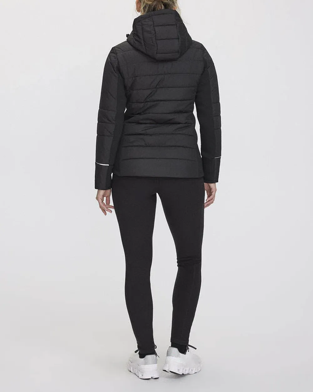 Mix-Media Quilted Jacket