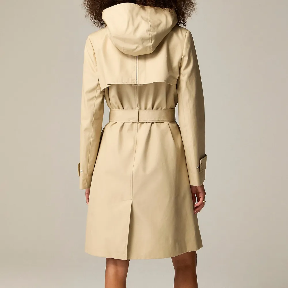 Button Front Cotton Jackets with Belt