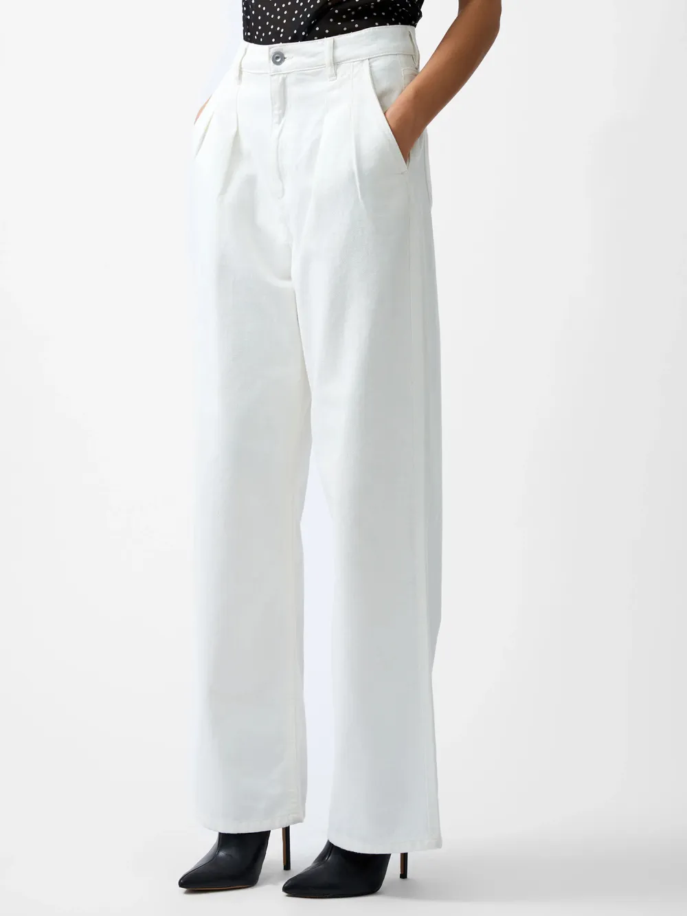 Breathable Drape Fashionable Loose Trousers