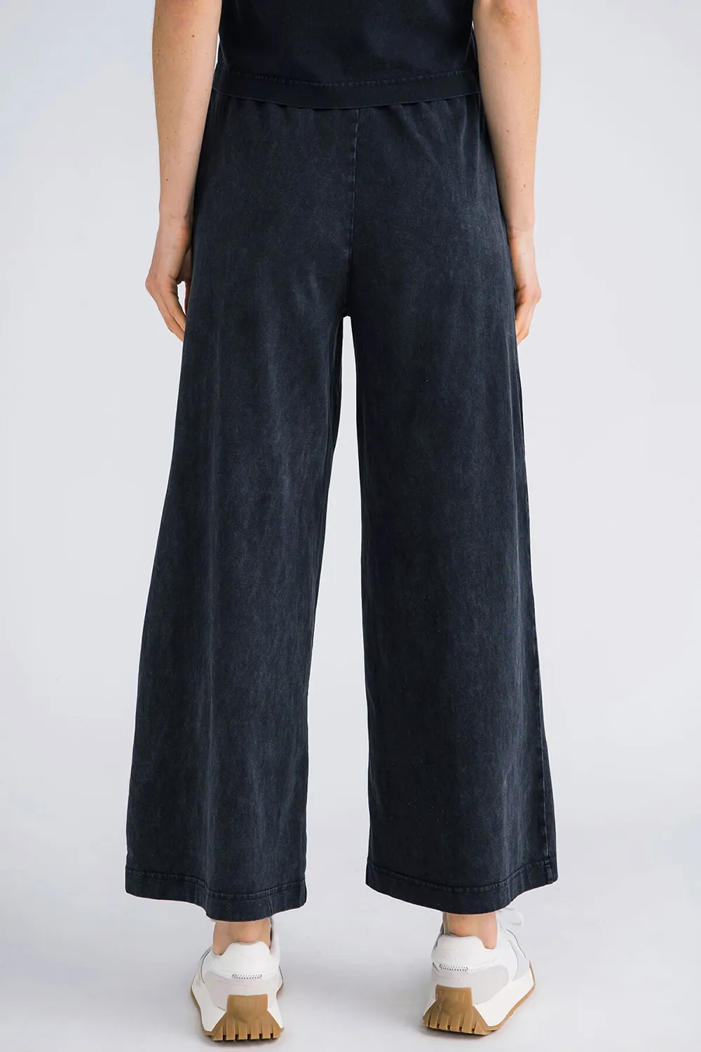 Z Supply Scout Jersey Flare Pocket Pant - cocoa berry