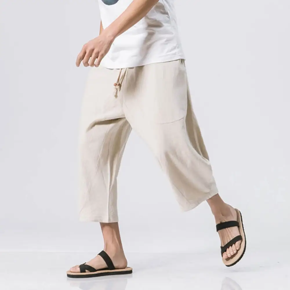 Lightweight Cropped Utility Pants