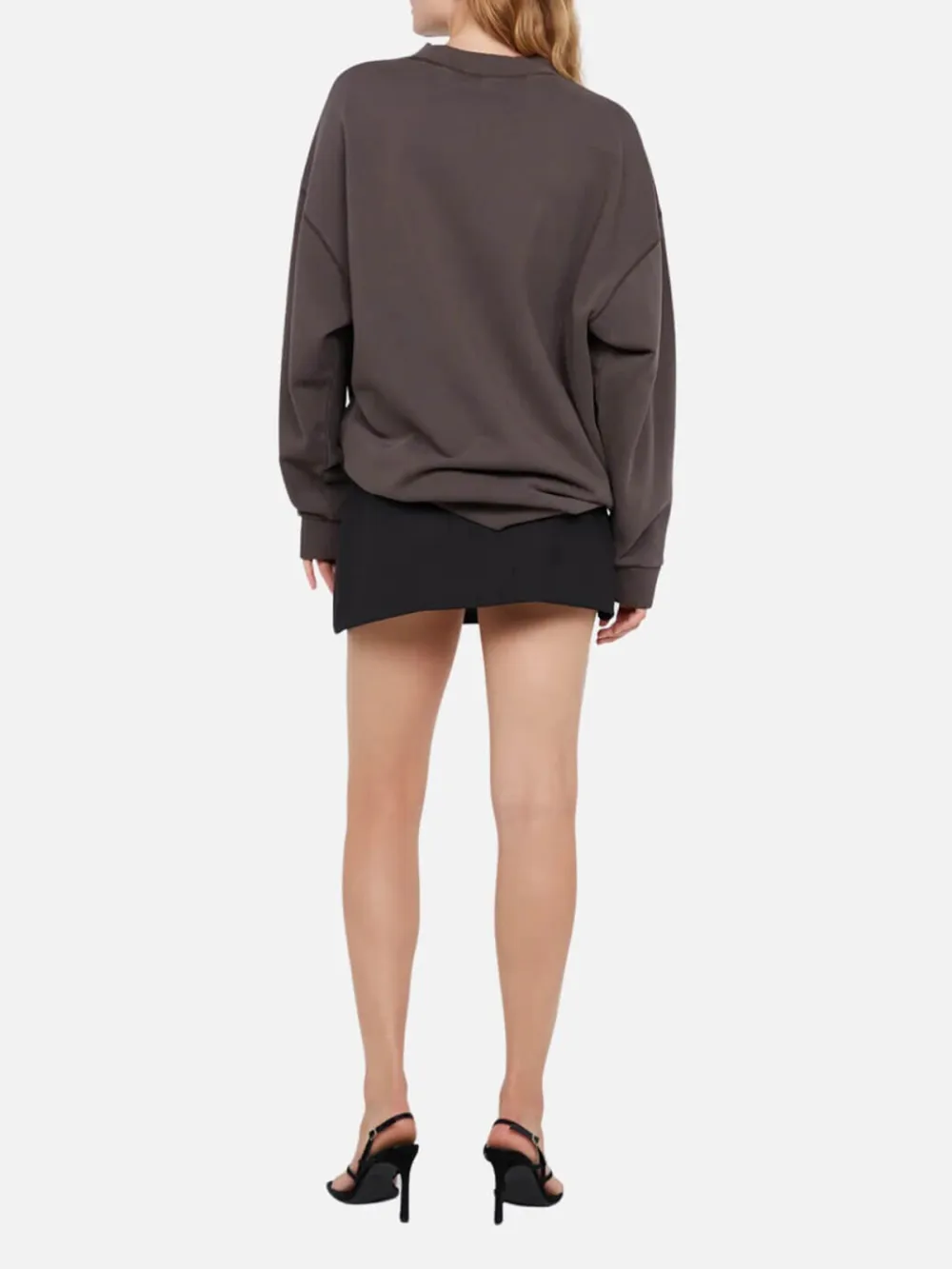 A-Line Plain Mini Skirt