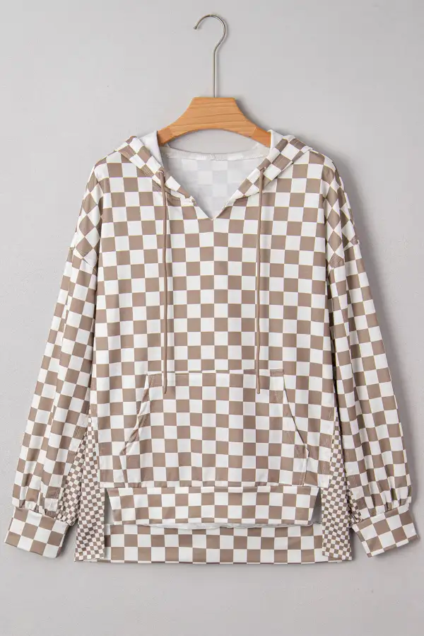 Everyday Relaxed Patchwork Hoodie