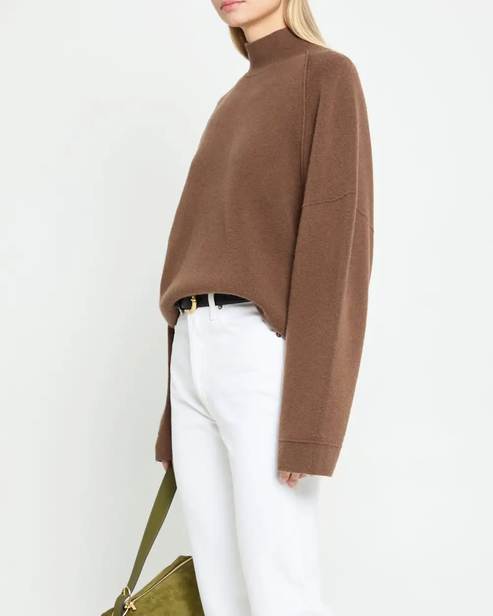 Loose Fit Turtleneck Sweater