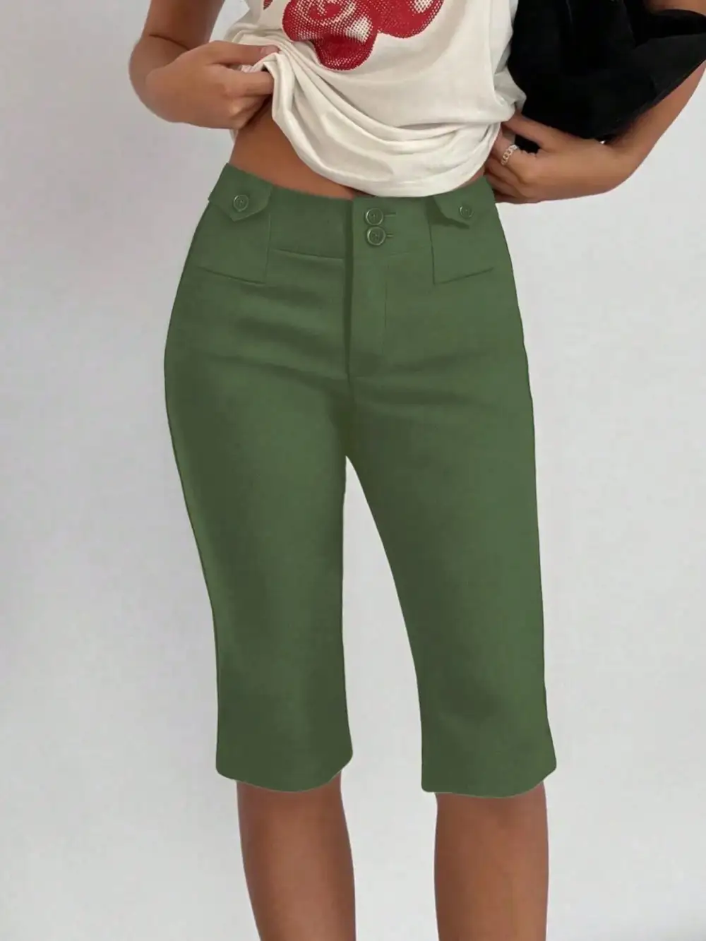 Easygoing High Waisted Shorts