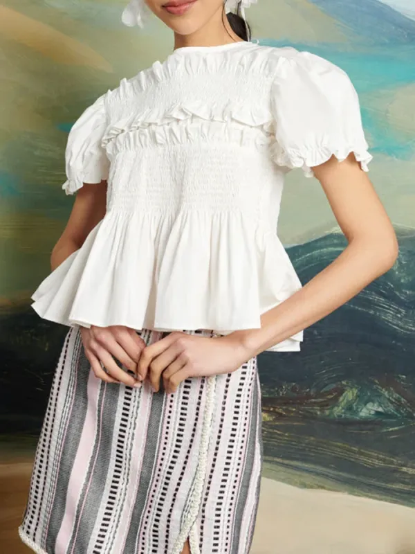 Rider Ruffle Top