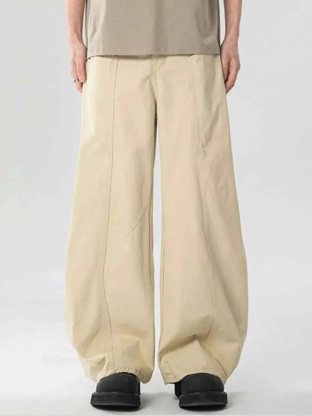 Pocketed Wide Leg Pants