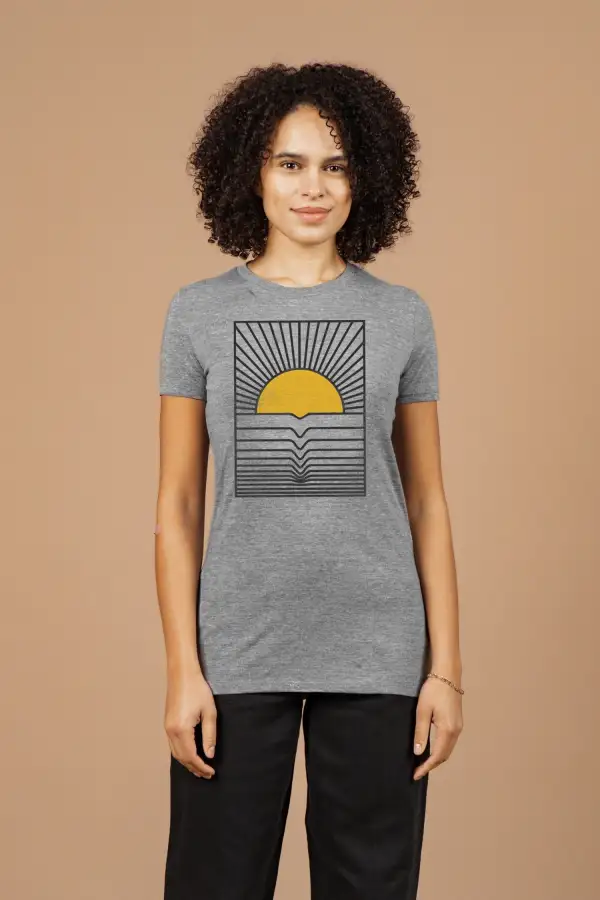 Women's Cresting Wave Tee / Grey