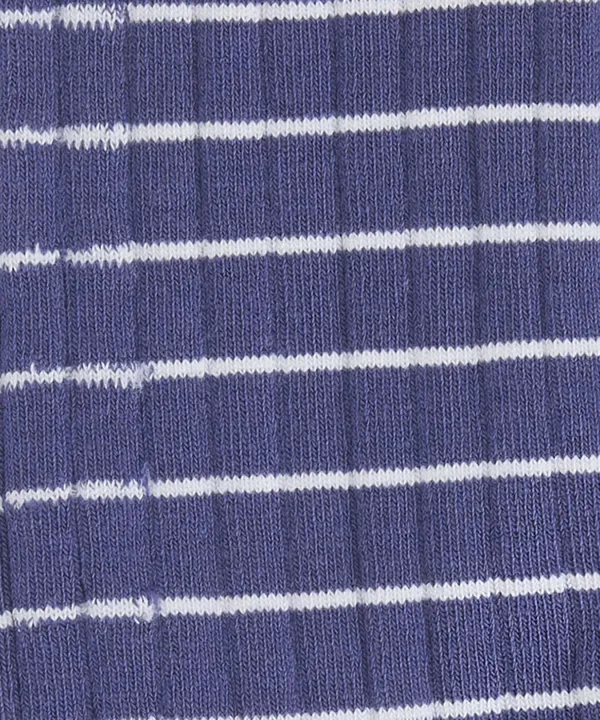 Casual Style Striped Trouser Sock