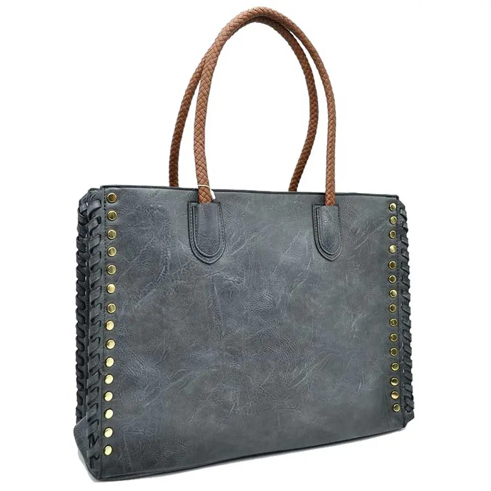 Tote Studded Shoulder Bag