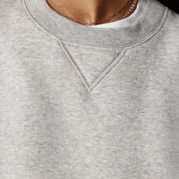 Casual Style Fleece Oversized Sweatshirts