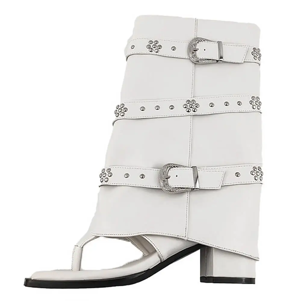 Pretty Please Heeled Sandal Boots