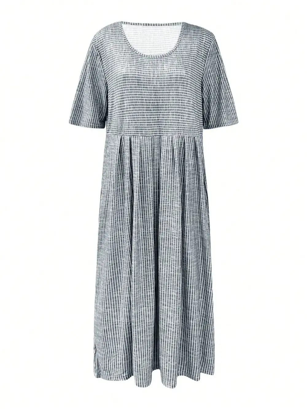 Everyday Midi Round Neck Dress