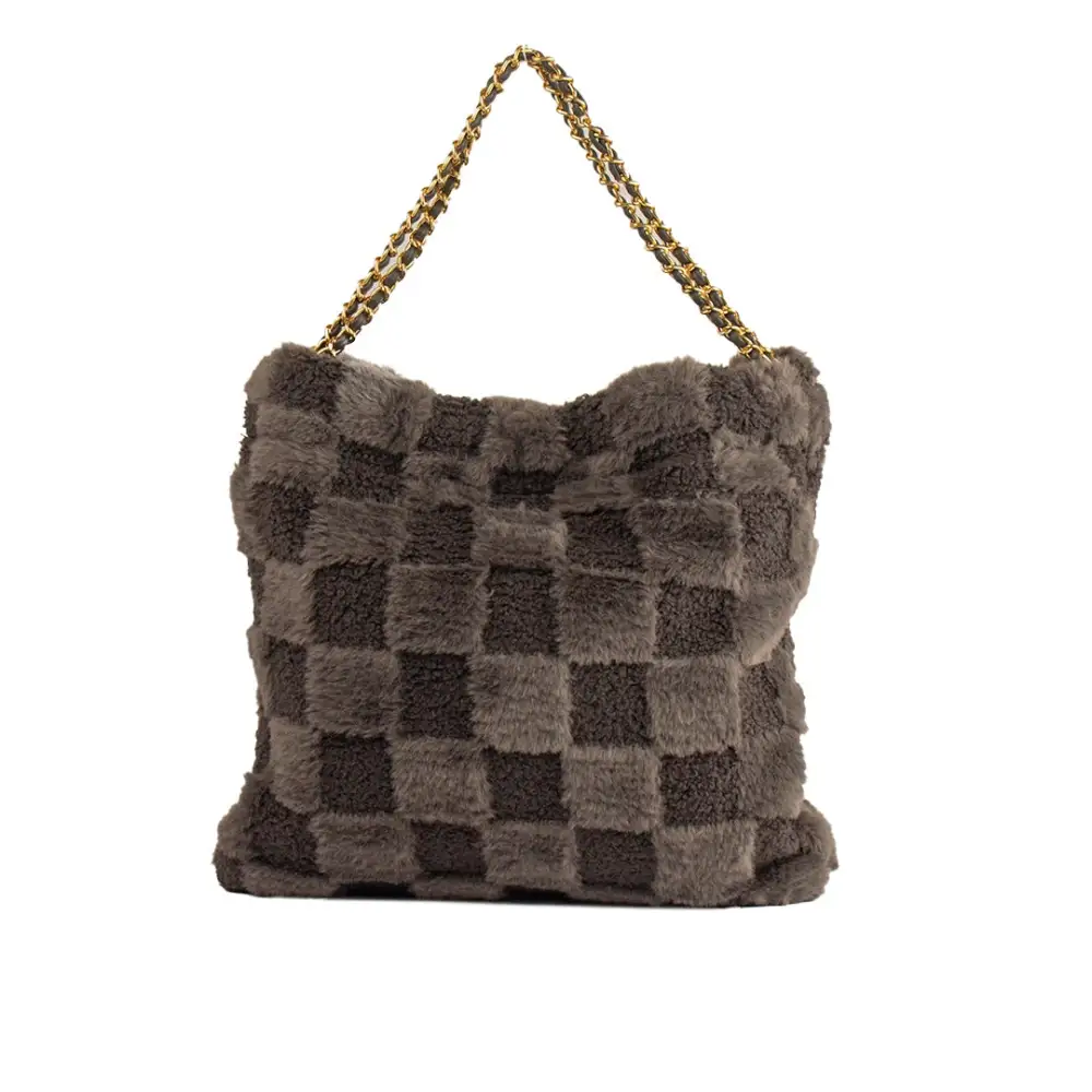 Clean Line Daily Fur Handbag