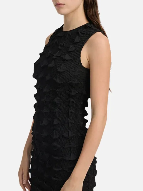 Round Neck Sleeveless Dress