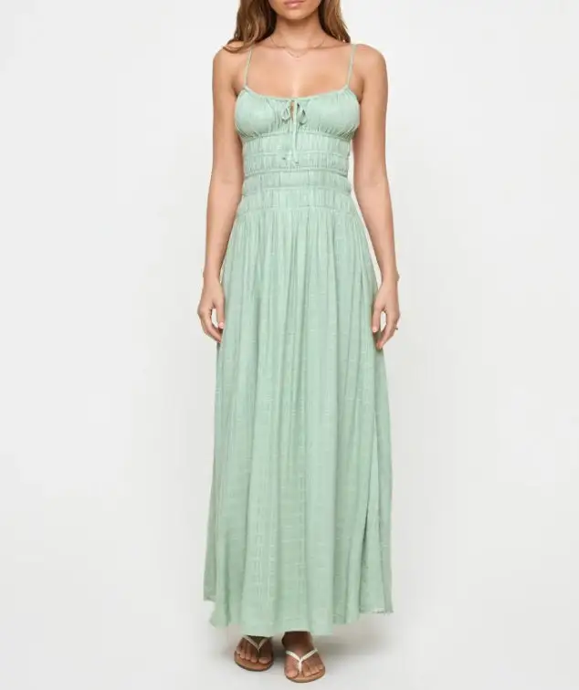 Sleeveless Halter Neck Dress