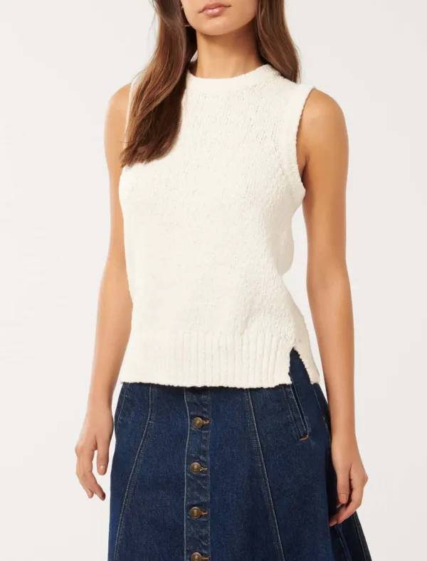 Boucle Knit Tank