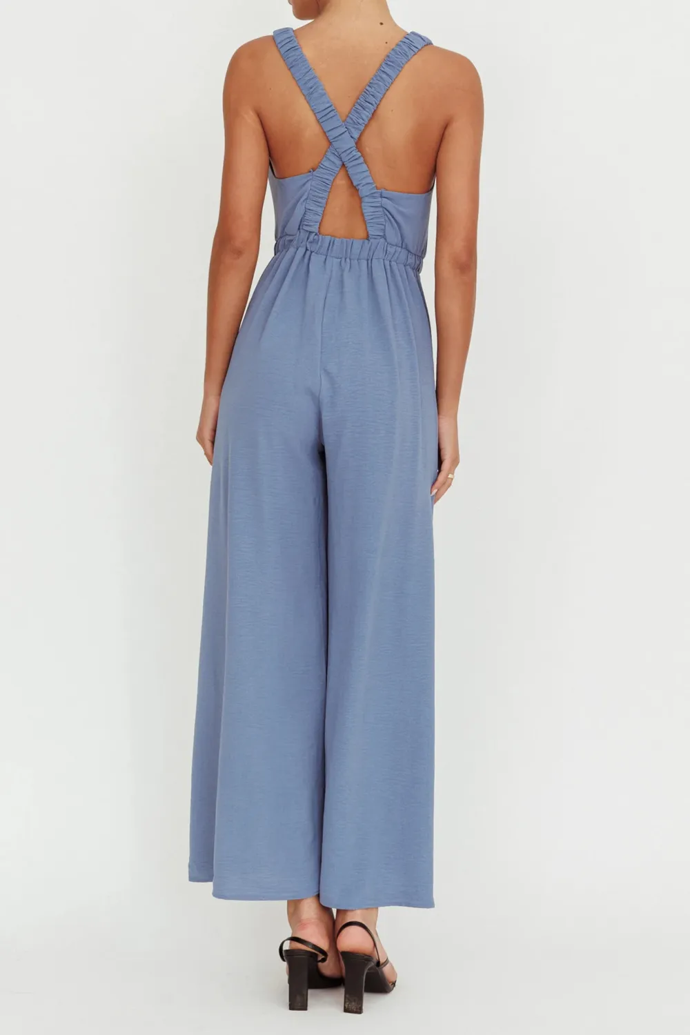 Casual Gentle Crossover V-Neck Bodysuit