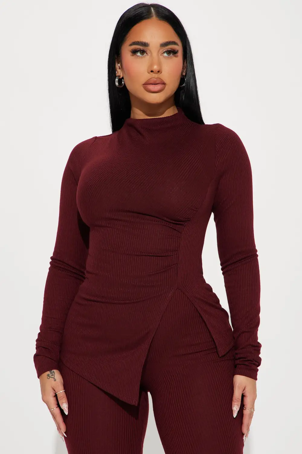 Miranda Legging Set - Burgundy