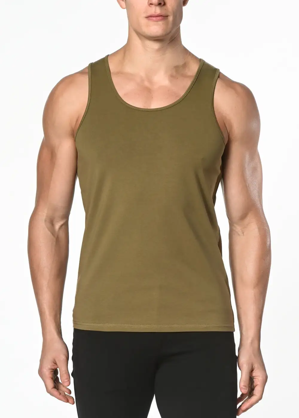 Contour Jersey Knit Tank Top