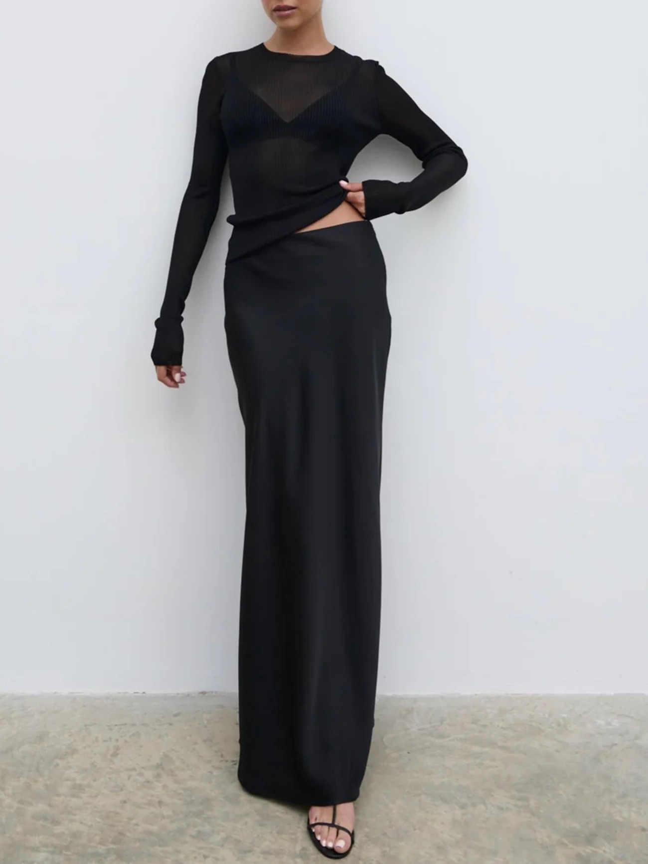 Sheer Knit Top