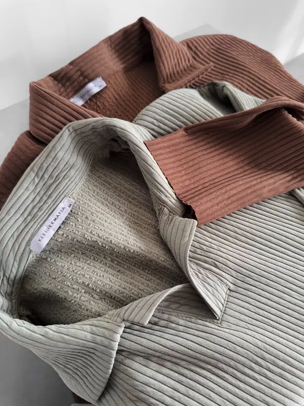 Clean Relaxed Ribbed Sweater