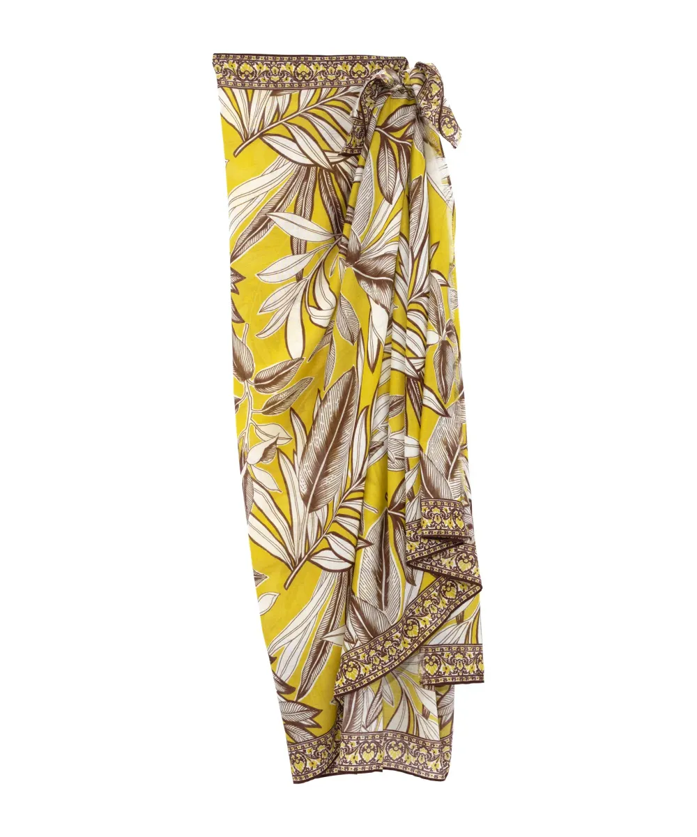 Art Graphic Casual Style Wrap