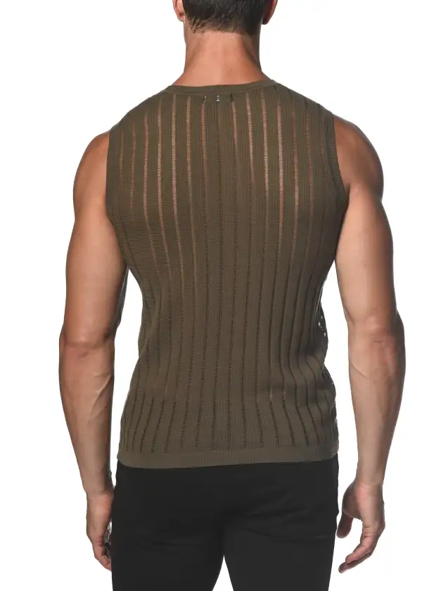 Street Open Knit Vest