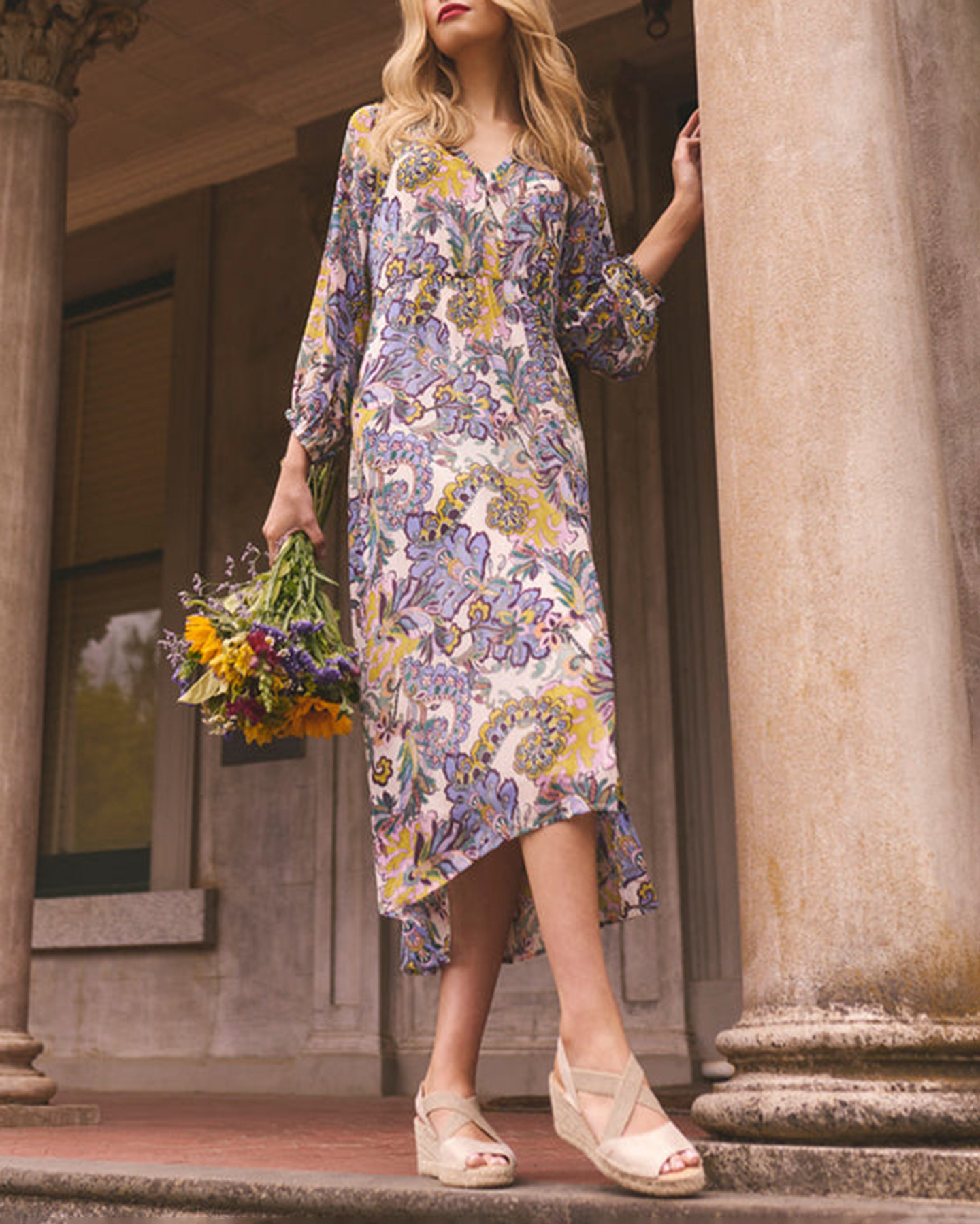 Printed Georgette Dress